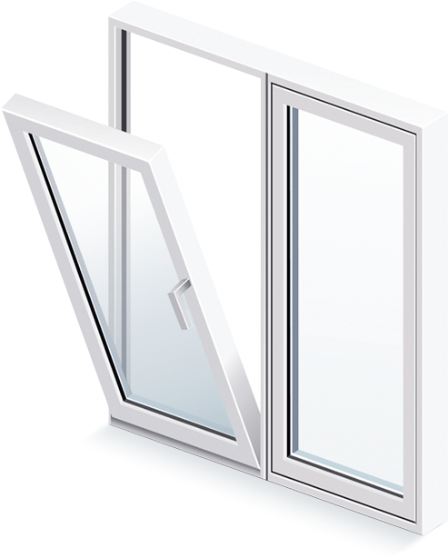 پروفیل لنگه داخل بازشوی درب